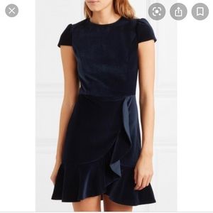 Alice & Olivia Enid Ruffle Mini Dress Size 6